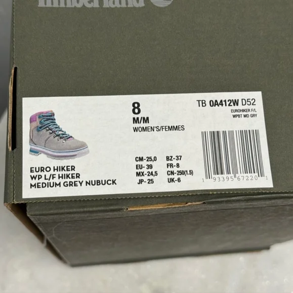 NWT TIMBERLAND women's boots size 8 - Picture 2 of 8